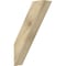 Ekena Millwork 6"W x 20"D x 32"H Traditional Rough Sawn Knee Brace, Douglas Fir BRC06X20X32TRA00RDF - alternate 1
